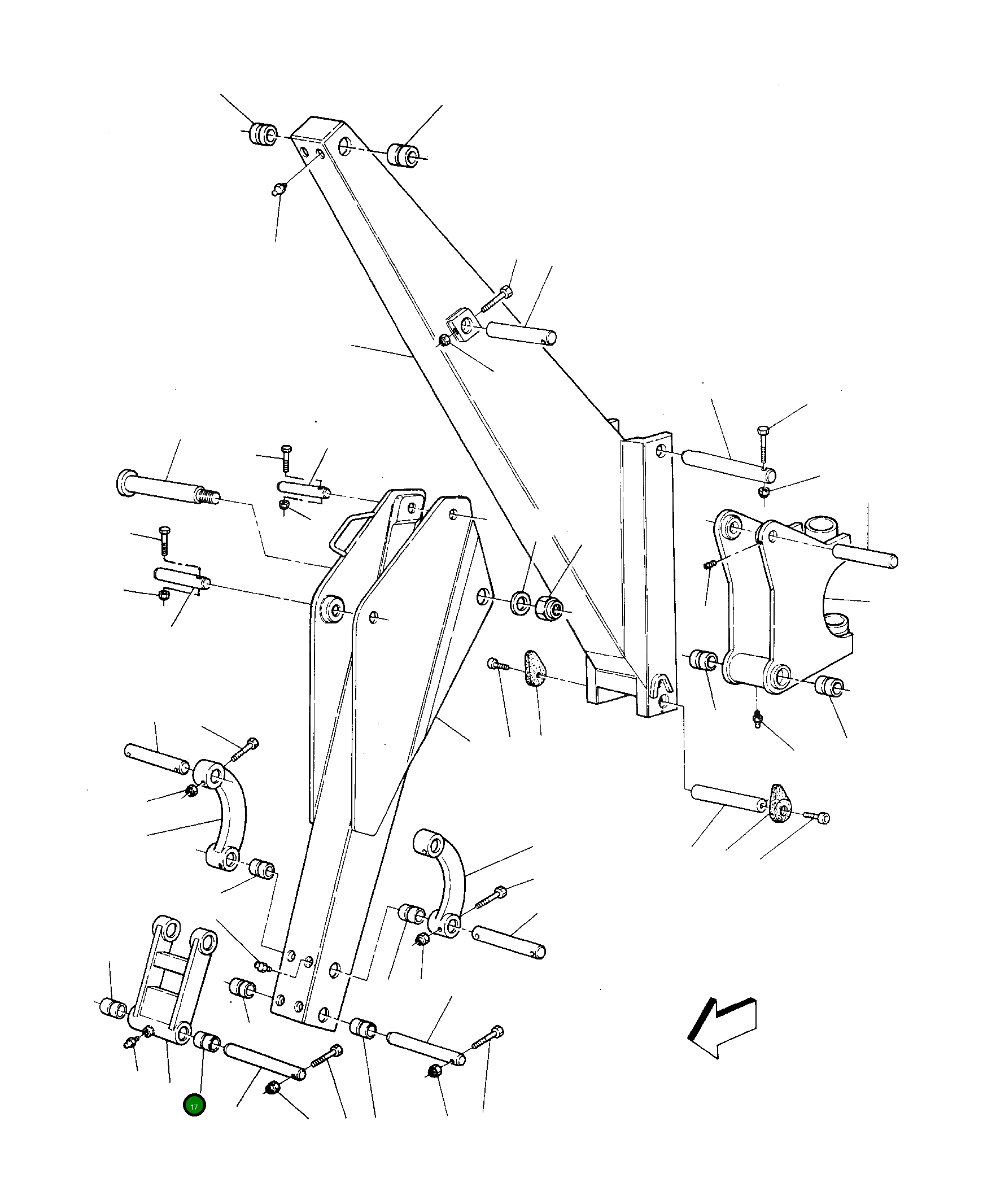 Шатун UE2300040 Komatsu