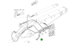 Шланг-1150L DS2058205 Komatsu