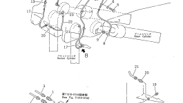 Трубка 21T-72-77130 Komatsu