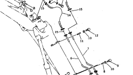 Кронштейн 202-966-6910 Komatsu
