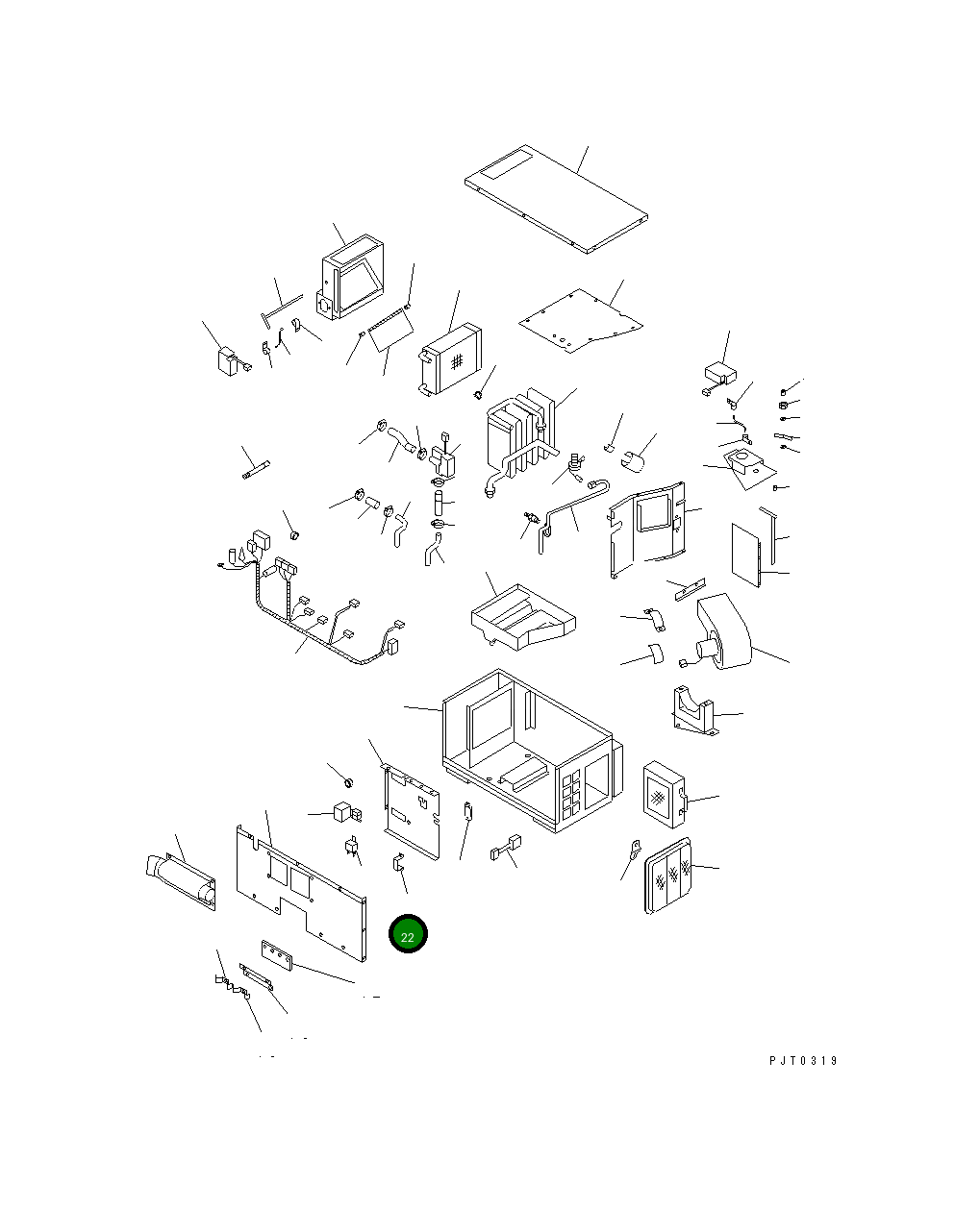 Хомут TW7025-0580 Komatsu