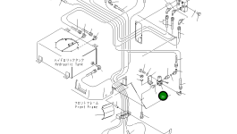 Клапан 258-80-57600 Komatsu