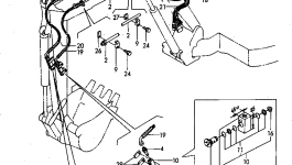 Основание винта YM172175-81320 Komatsu
