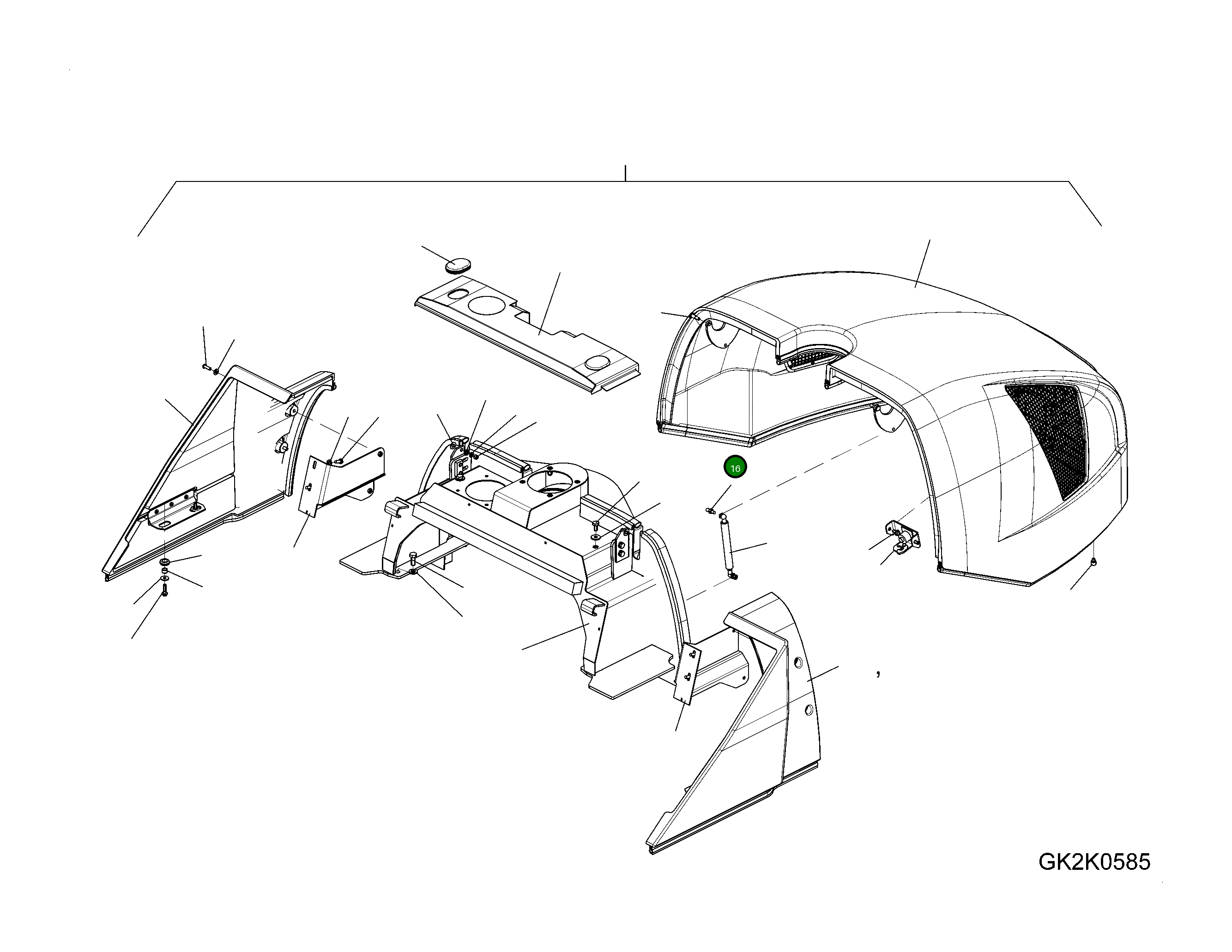 Шарик-штифт 42T-54-31410 Komatsu