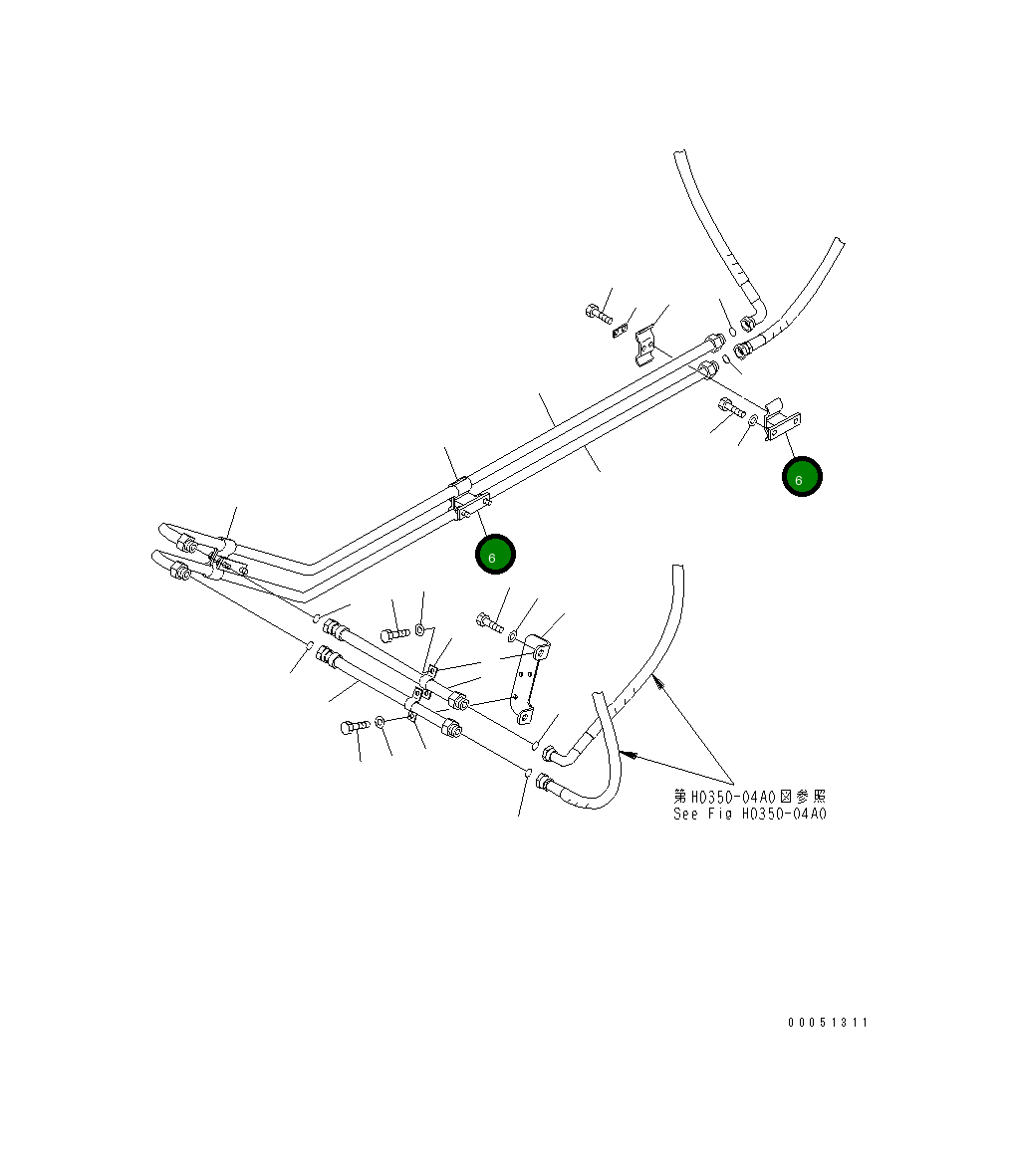 Хомут 21T-64-36150 Komatsu
