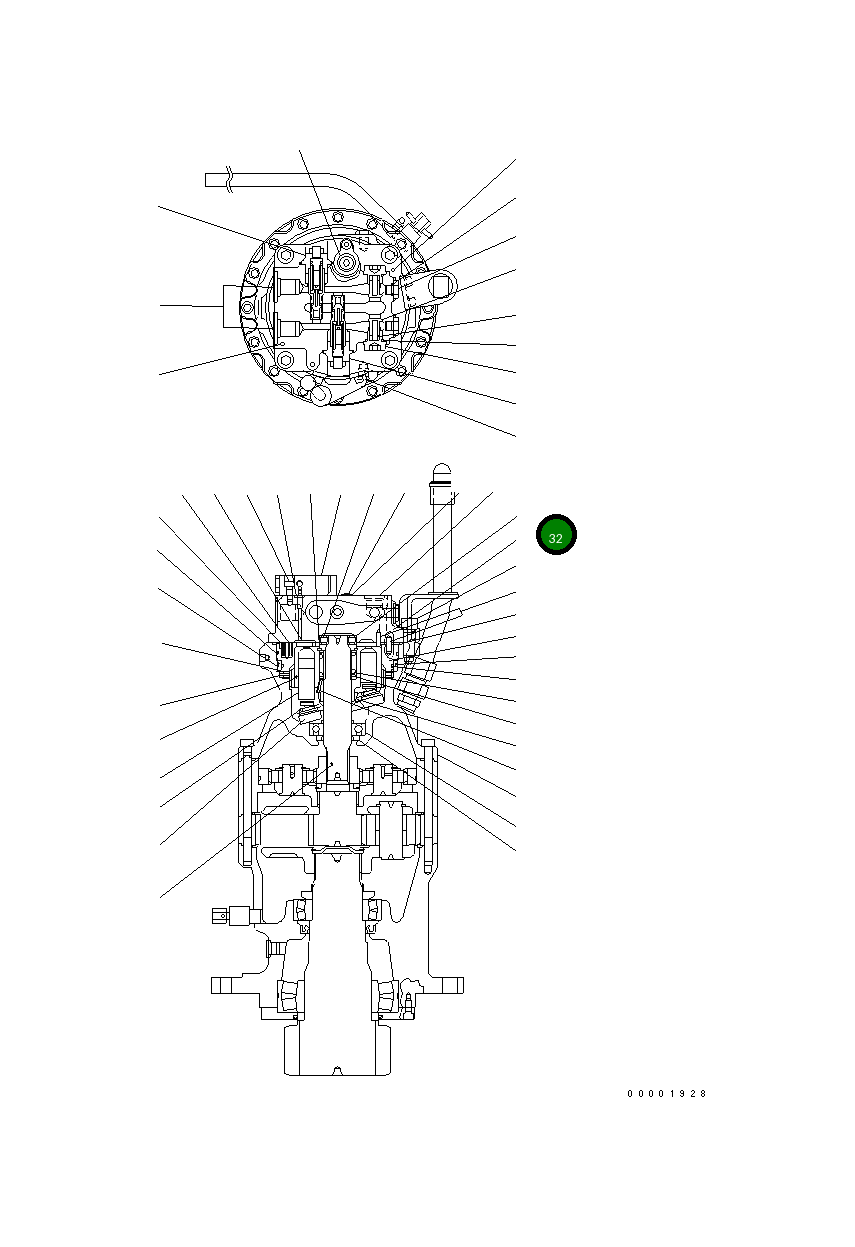 Подшипник KB20461-45903 Komatsu