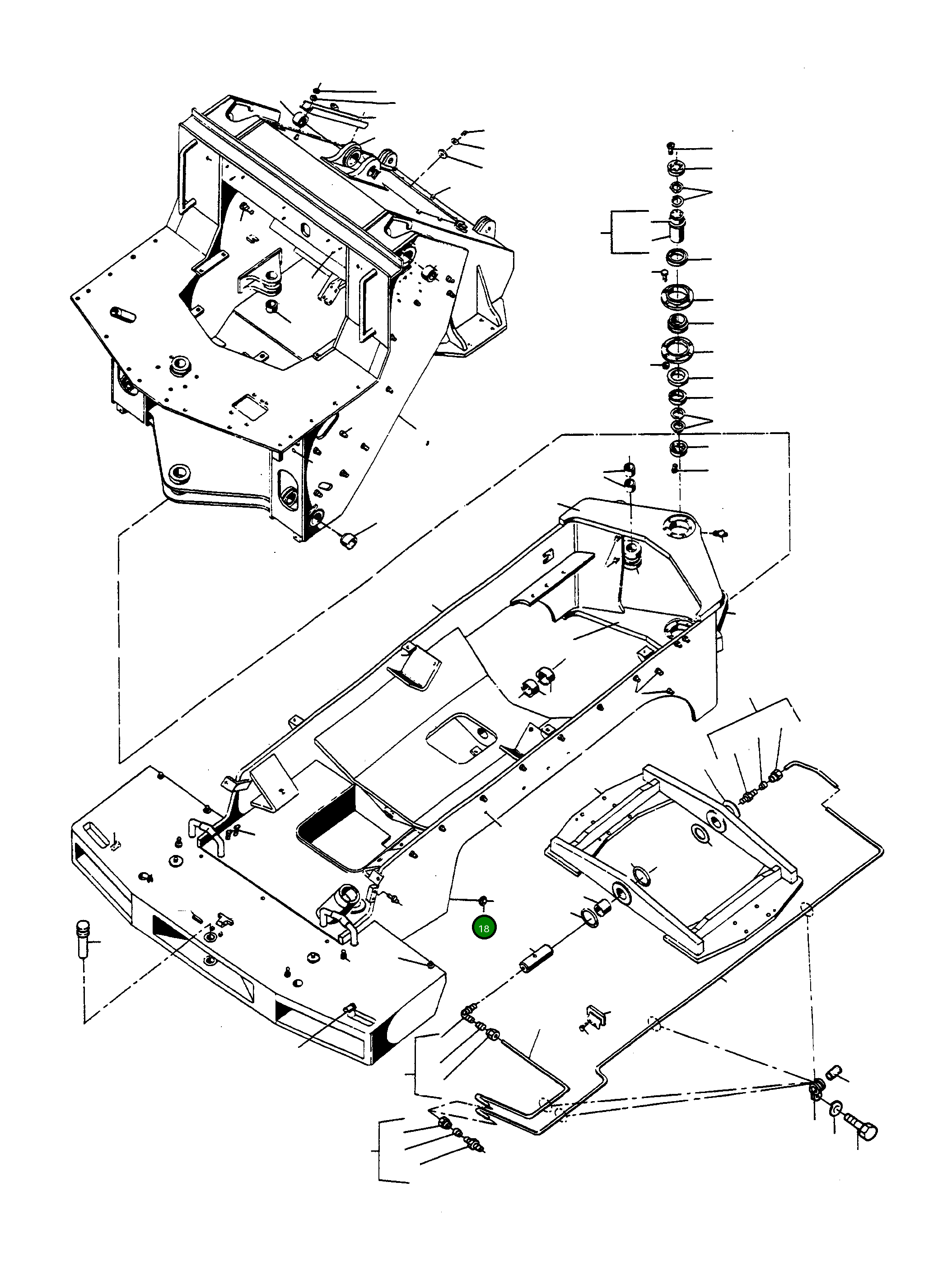 Гайка 1444295X1 Komatsu