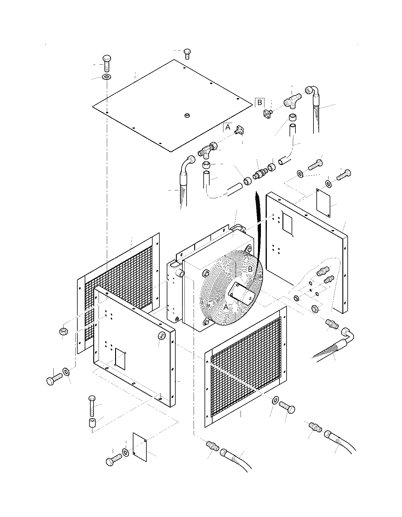 Шланг в сборе DN 12x780 519 768 98 Komatsu