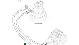 Шланг PF3/4-630L 2184-1100D115 Komatsu