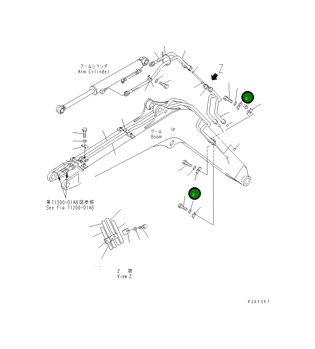 Хомут 22N-62-12381 Komatsu
