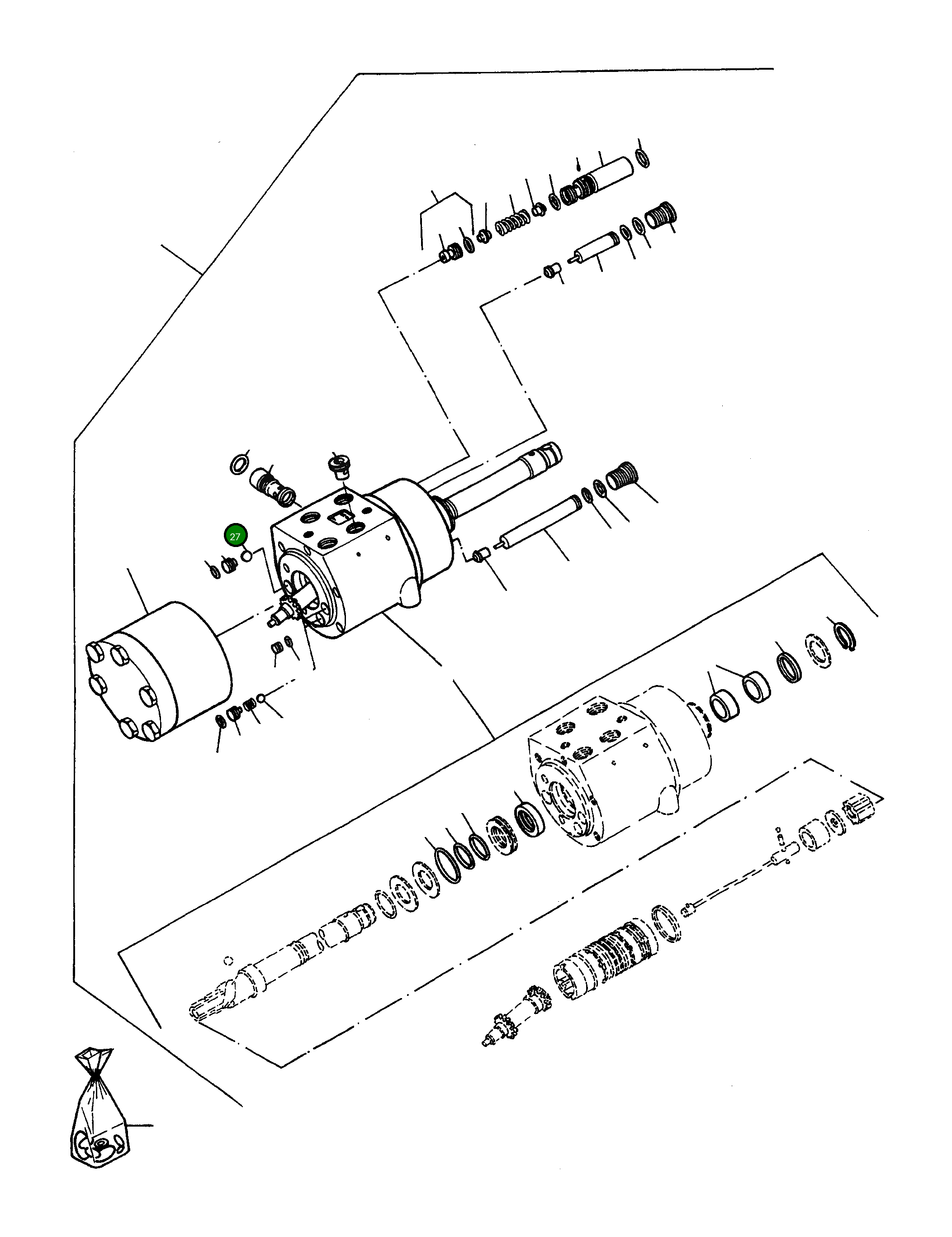 Шарик 1444584X1 Komatsu
