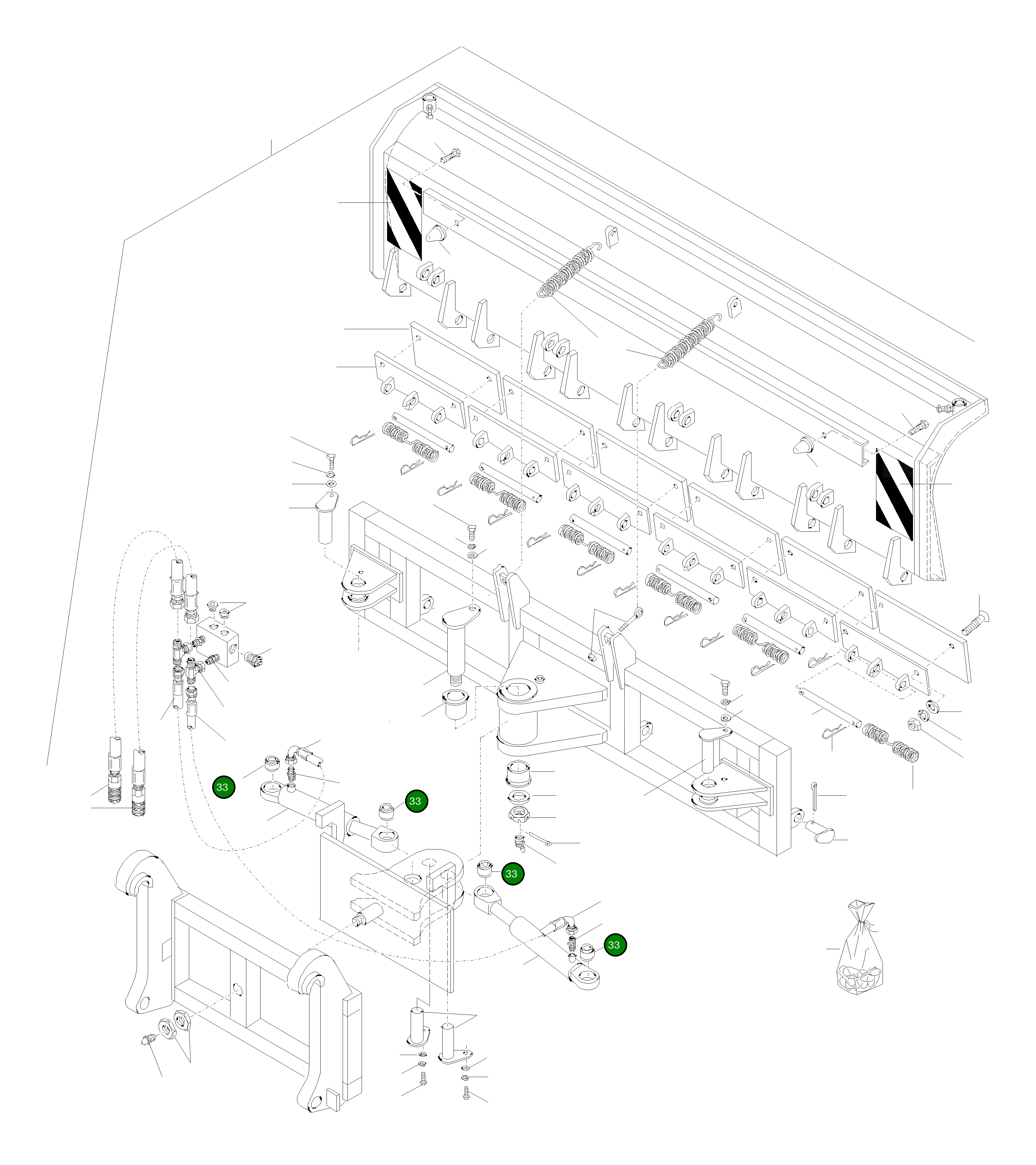 Шаровой шарнир 42Y-71-H0R36 Komatsu