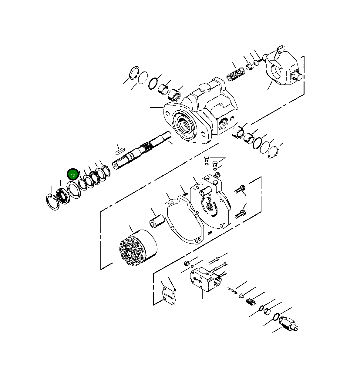 Шайба 1287 626 H1 Komatsu