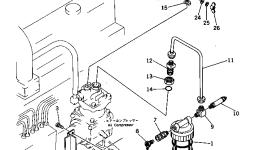 Шайба 01602-21825 Komatsu