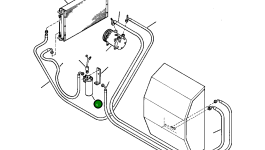 Фильтр-ресивер осушителя 1303 640 H1 Komatsu