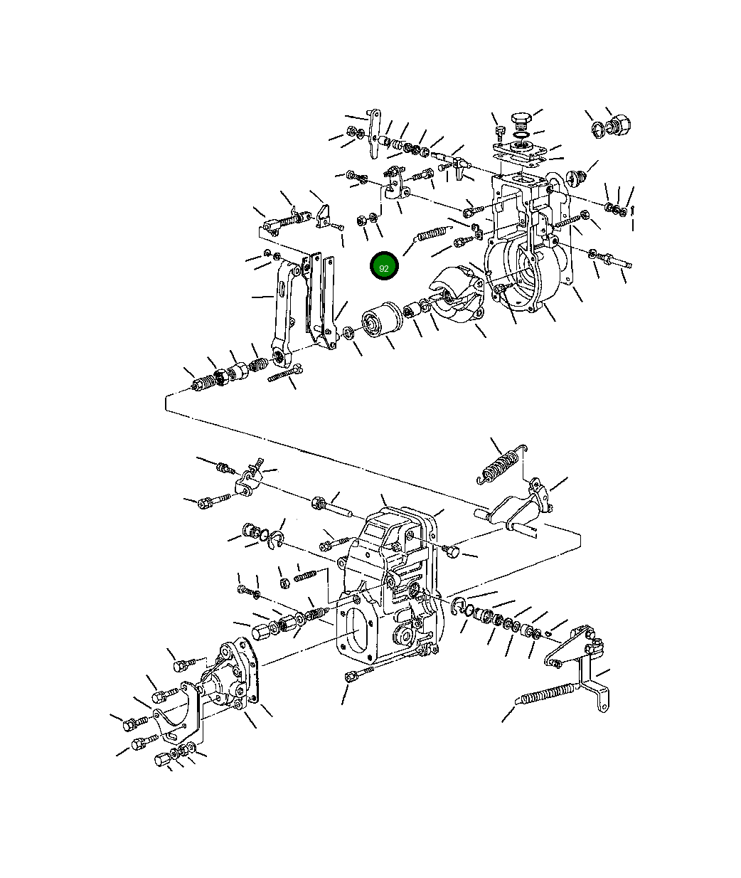 Гайка YMX15401-11100 Komatsu