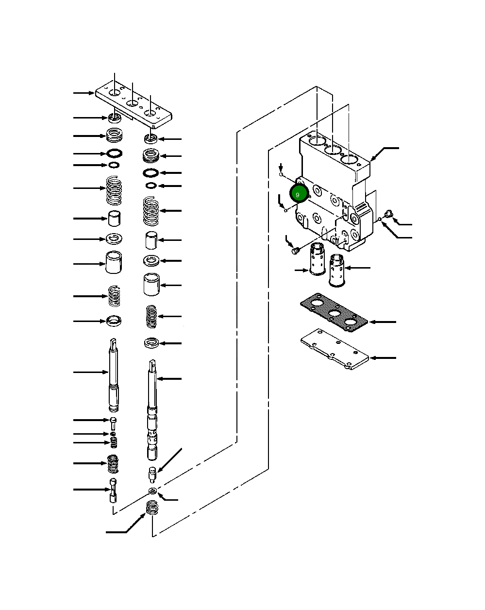 Шарик-пробка (диаметр 3/16) 17 006 R1 Komatsu