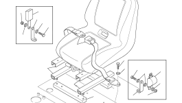 Гайка 801740011 Komatsu