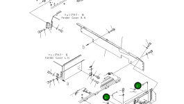 Штанга 17A-54-27660 Komatsu