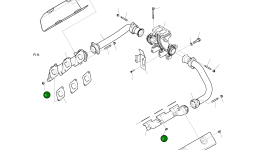 Гайка шестигранная 65.90535-0001 Komatsu