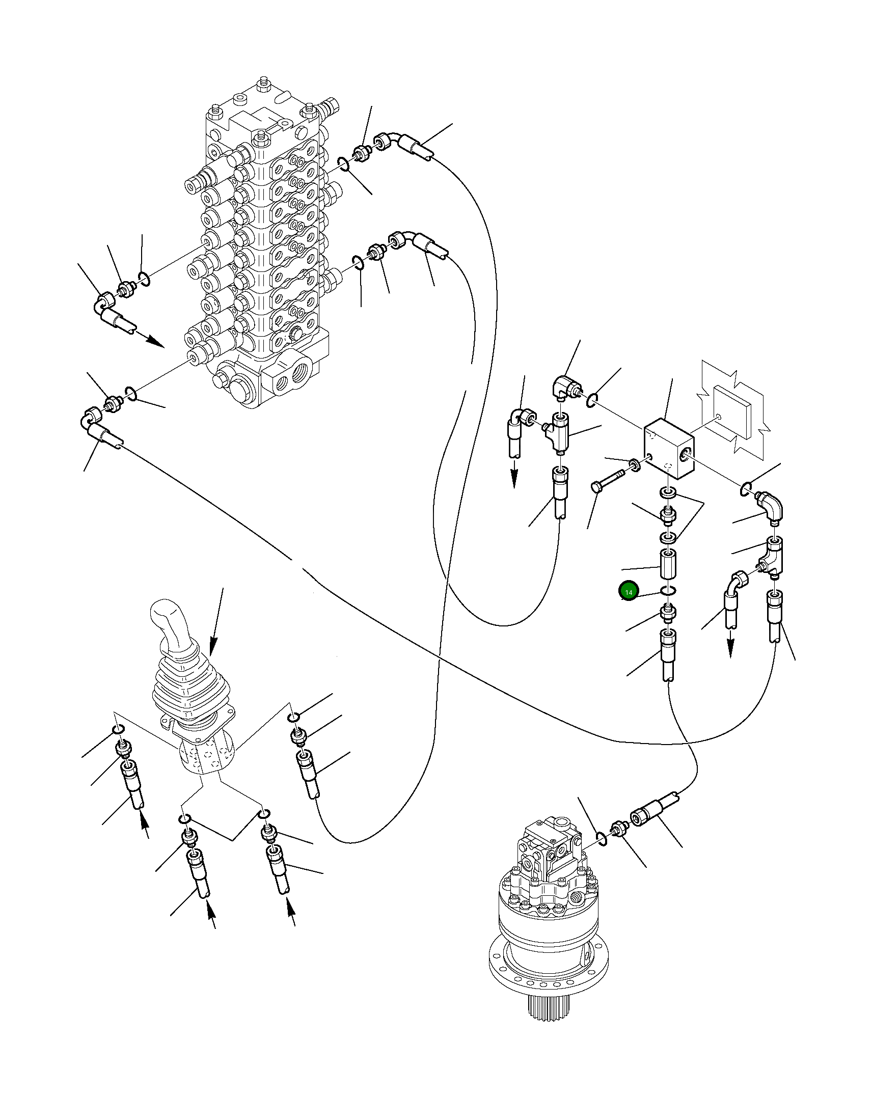 Клапан 21D-60-17120 Komatsu