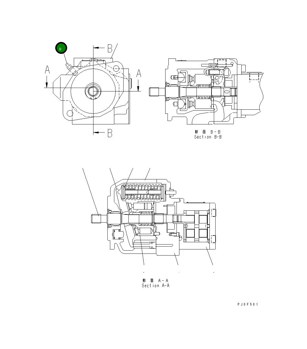 Клапан UC100494869 Komatsu