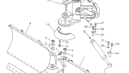Защитный кожух 416-866-1280 Komatsu