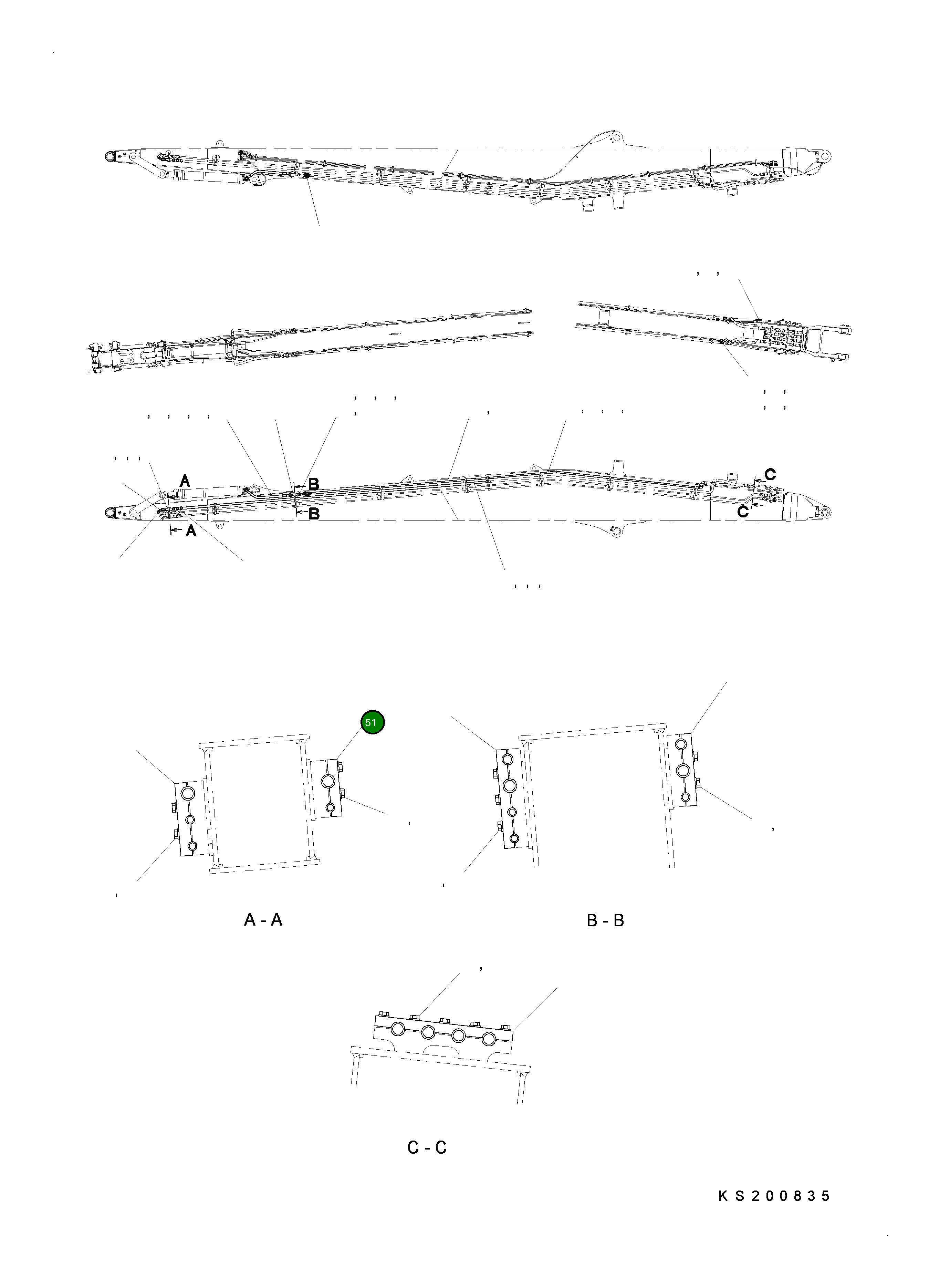 Хомут 209-62-83780 Komatsu