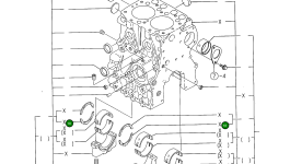 Упорный подшипник 119260-02160 Komatsu