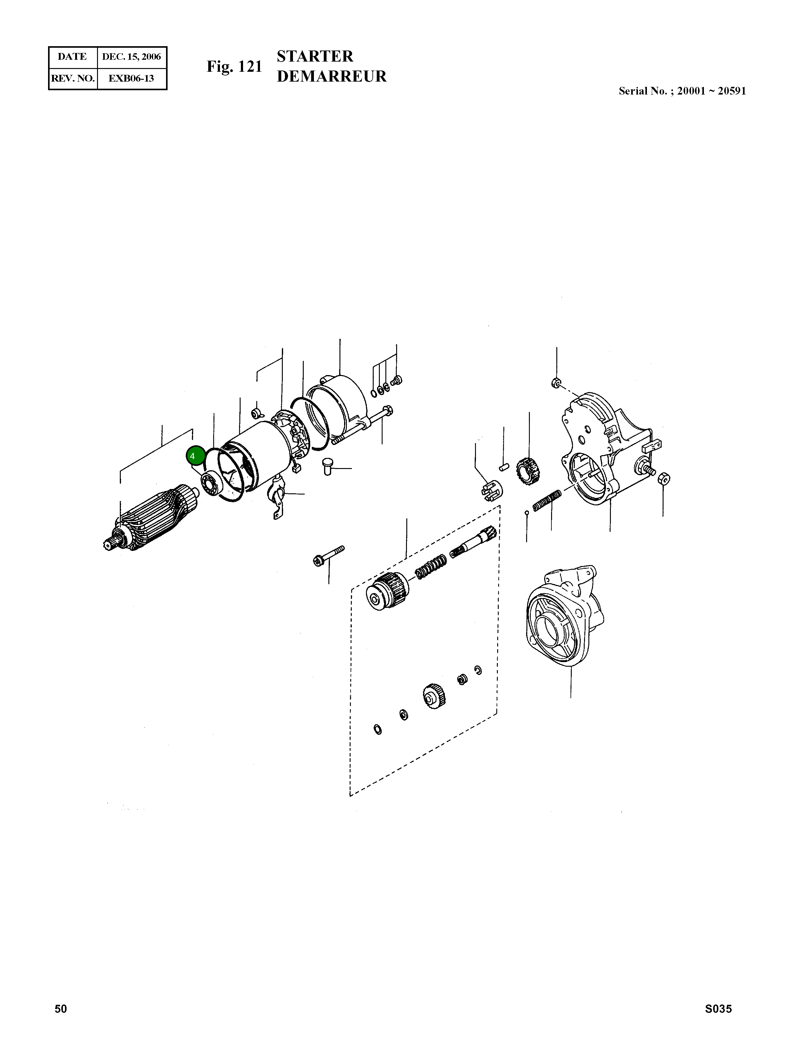 Шариковый подшипник 894377-2410 Komatsu