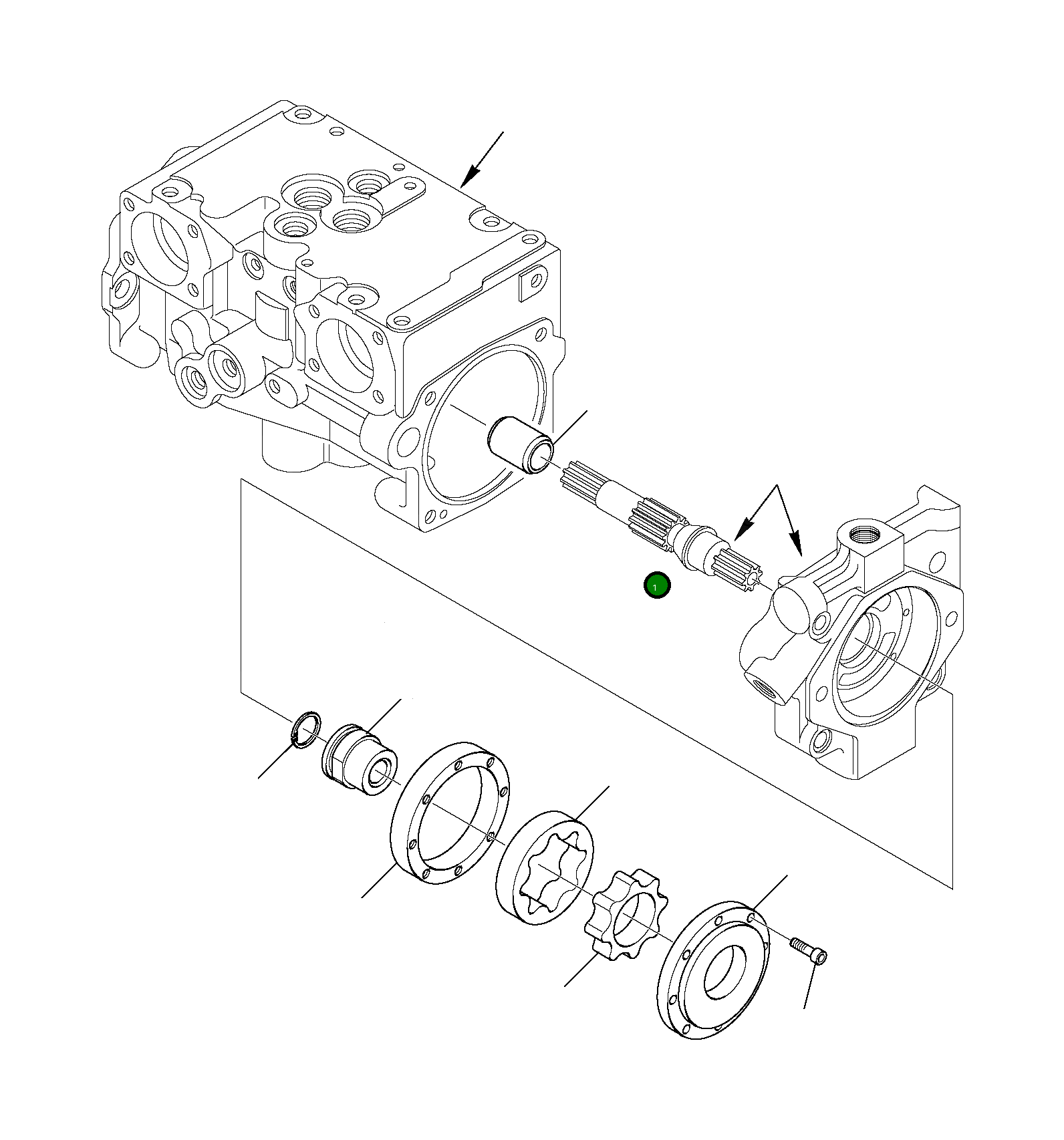Шарнир 720-2T-12130 Komatsu