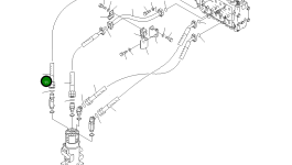 Шланг в сборе, 1400MM 208-62-62630 Komatsu