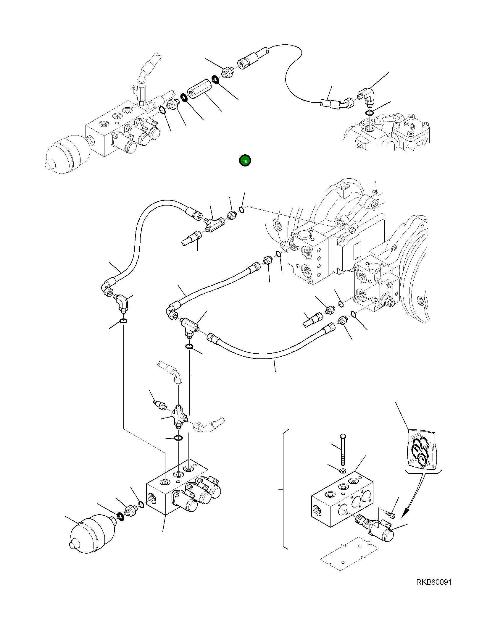 Клапан 42N-64-11350 Komatsu