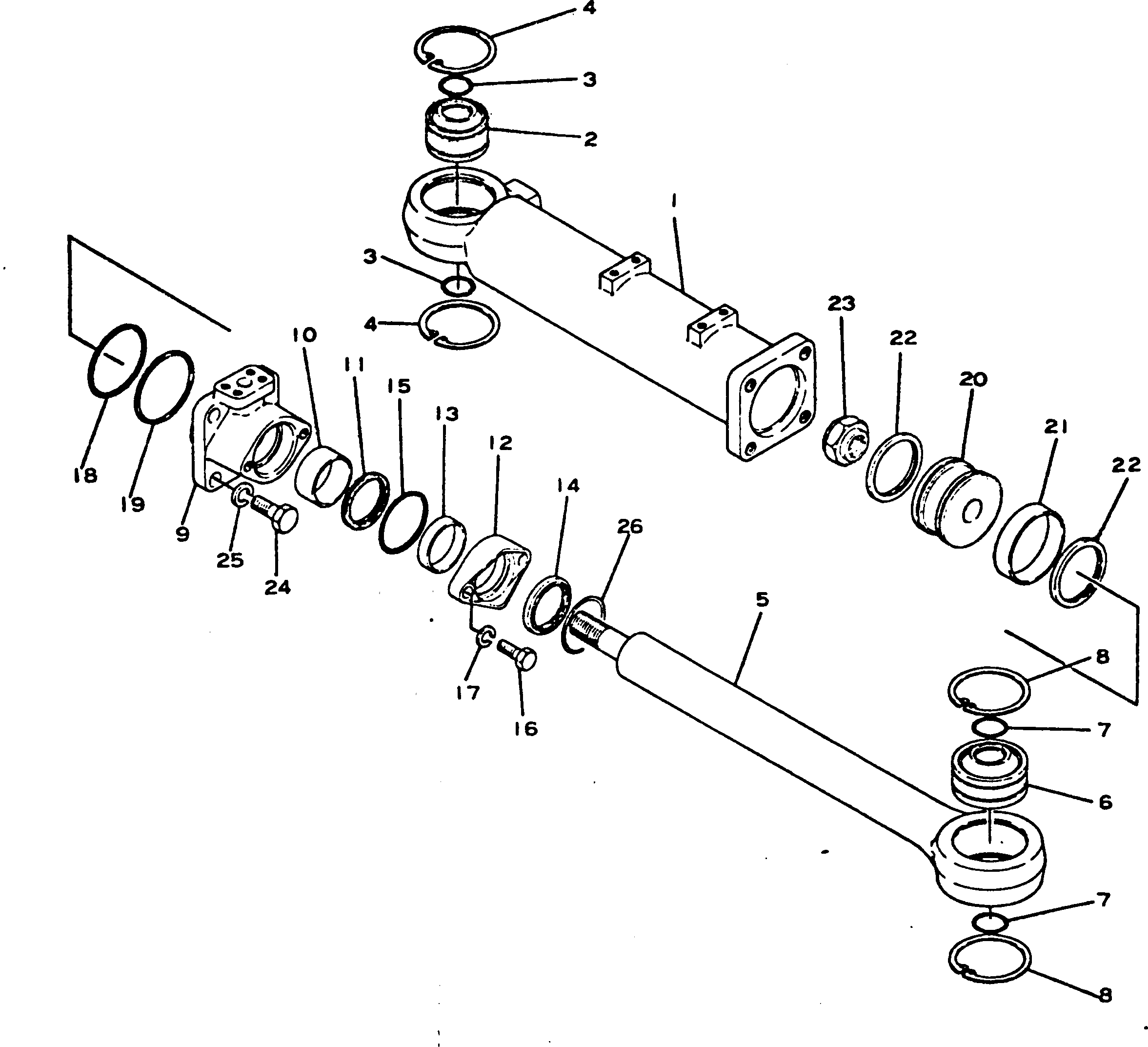 Сальник 281-63-13190 Komatsu