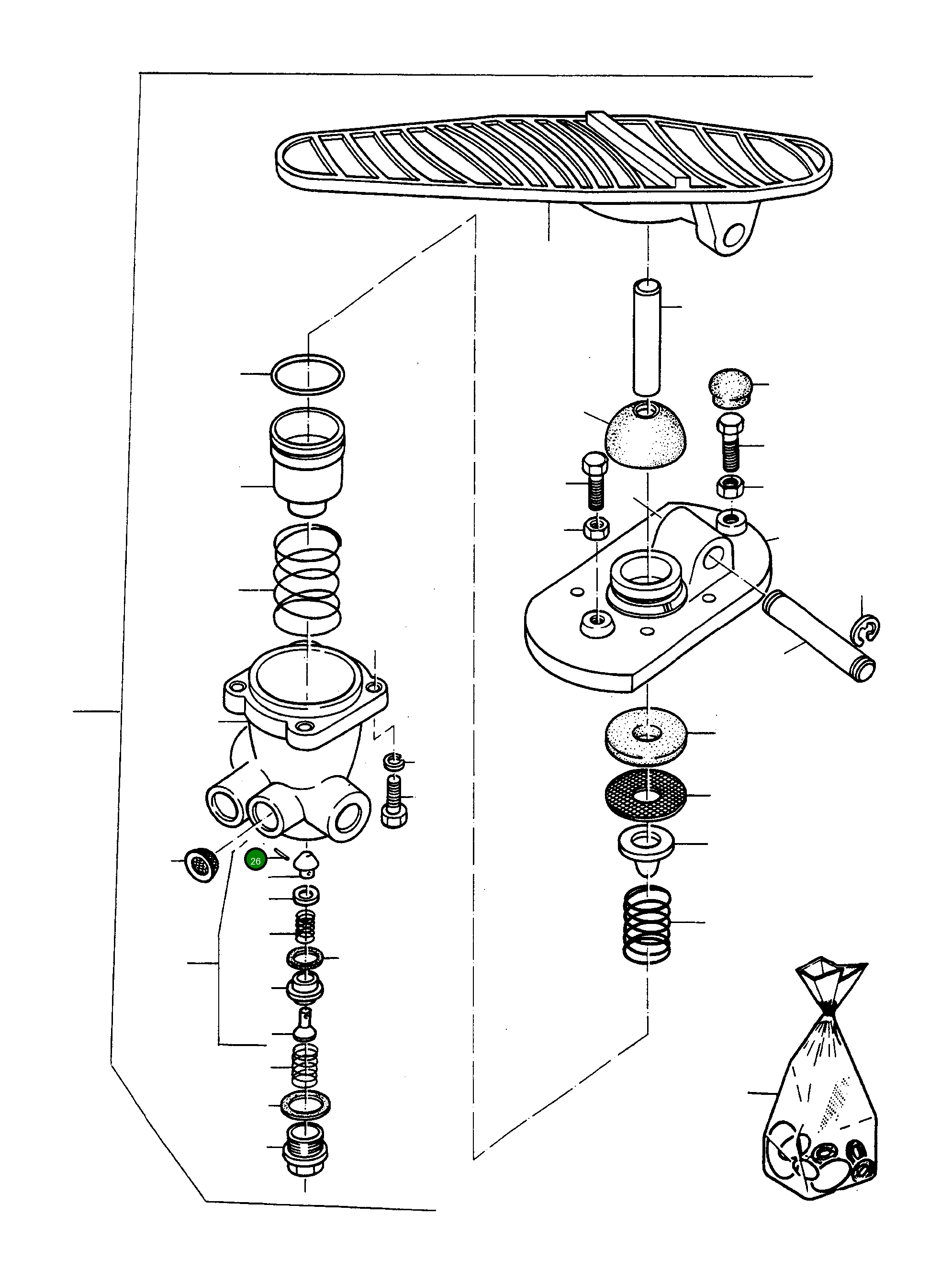 Штифт 3006311X1 Komatsu