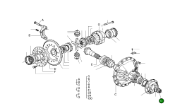 Гайка 3143623 Komatsu