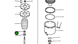 Гайка 423-43-17240 Komatsu