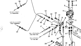 Блок 561-43-43370 Komatsu