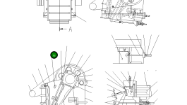 Гайка 8221-70-5170 Komatsu