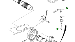 Шланг в сборе .DN 16x2700 517 916 98 Komatsu