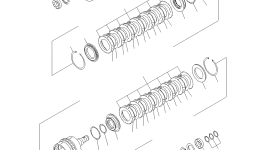 Игольчатый подшипник 714-07-12281 Komatsu