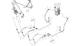 Шланг 680MM 21K-62-72980 Komatsu