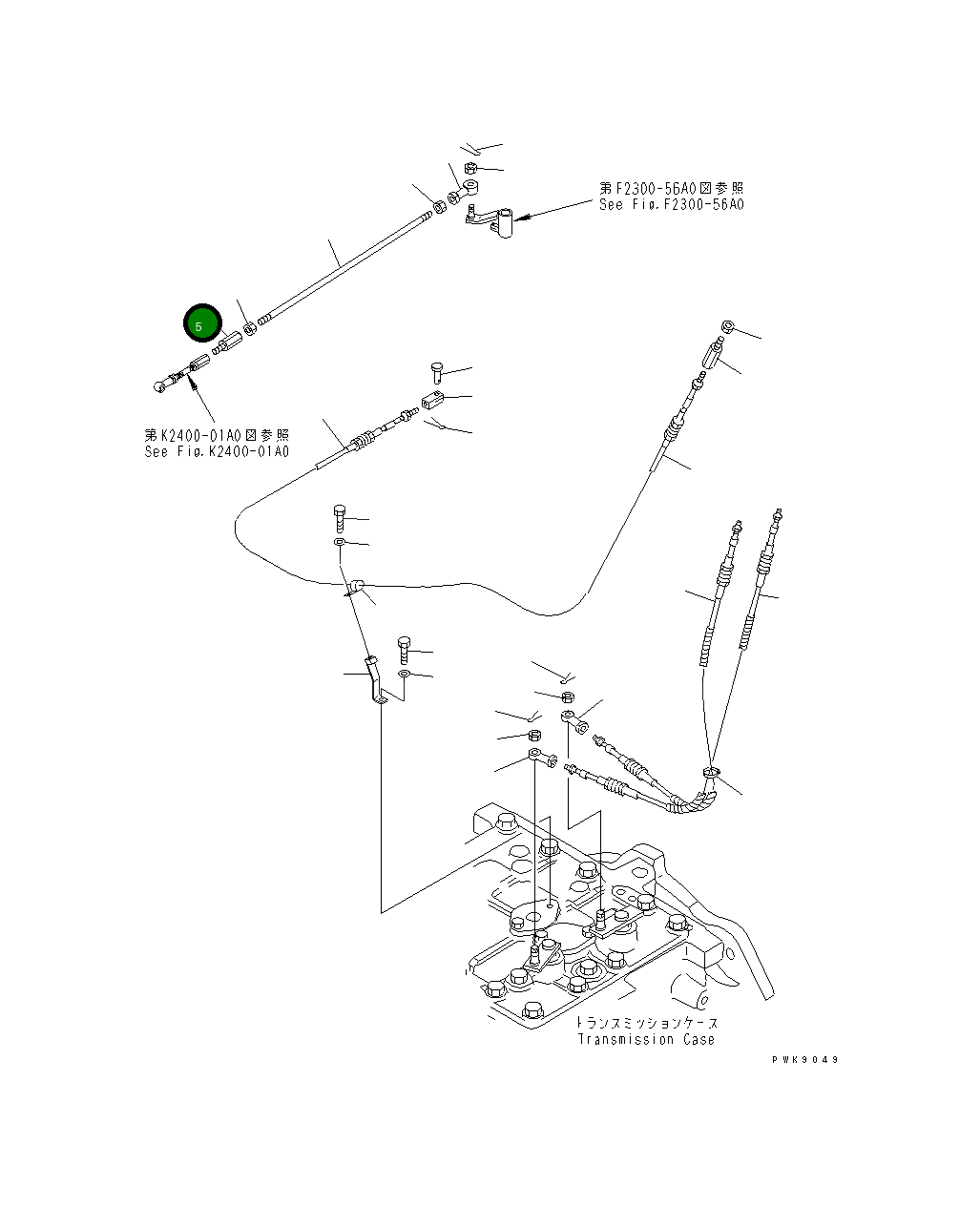 Шарнир 17A-43-24170 Komatsu