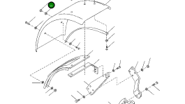 Стопорная гайка 21 222 R1 Komatsu