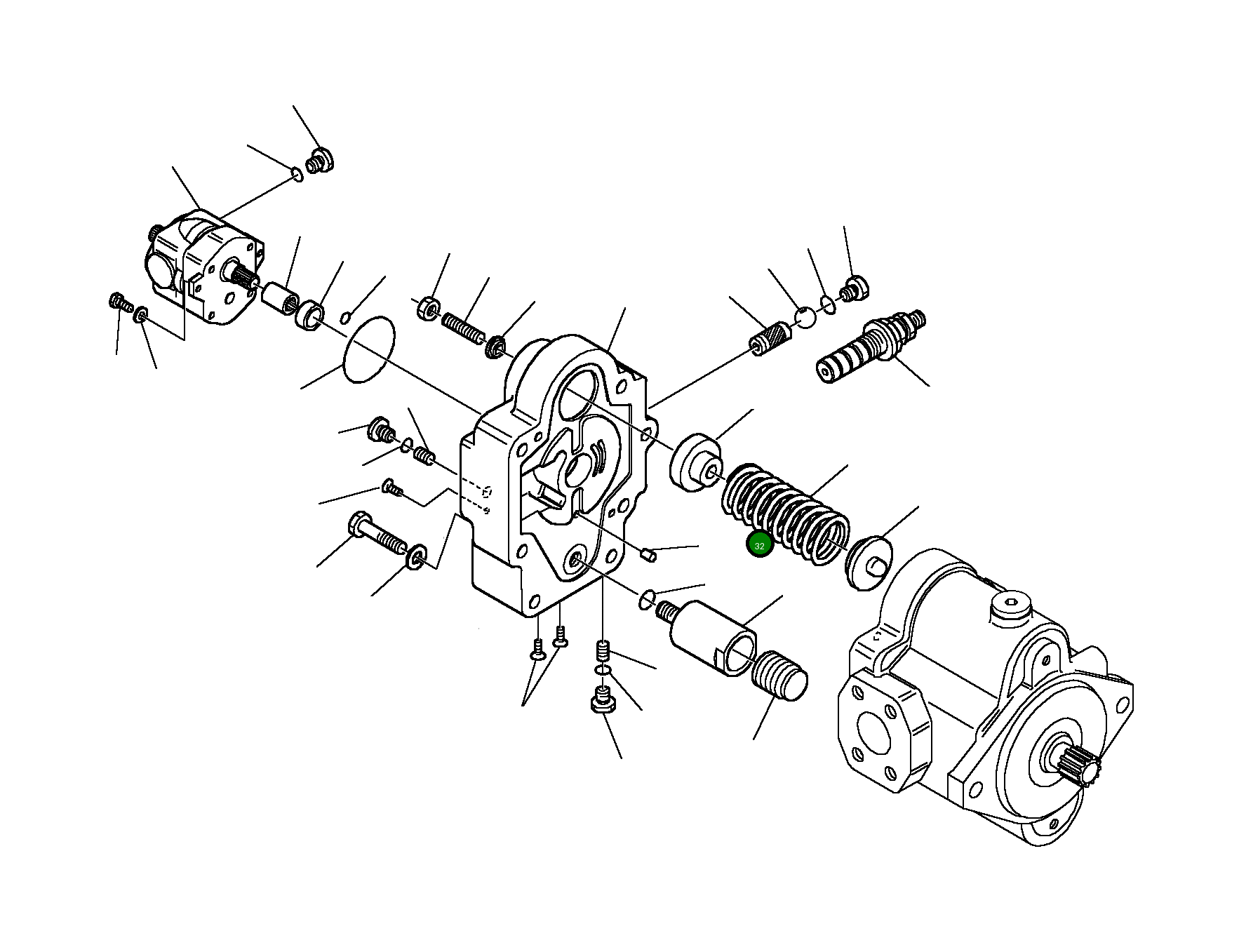 Шарик 840141052 Komatsu
