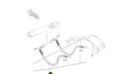 Шланг PF3/4-1550L 2184-1100D150 Komatsu