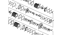 Конический роликовый подшипник 529 451 R91 Komatsu