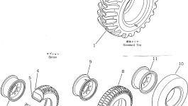 Шина FF7810-93610 Komatsu