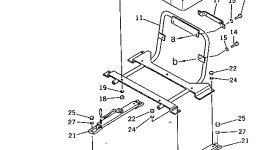 Основание седла 2691-6-35200 Komatsu