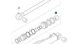 Гайка шестигранная 00H233-0 Komatsu